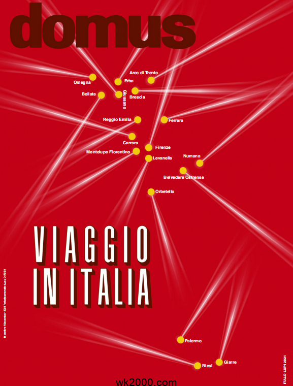 Domus-2021年-12月【意大利】