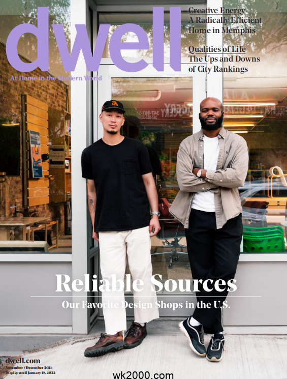 住宅建筑设计 Dwell-2021年-11/12月