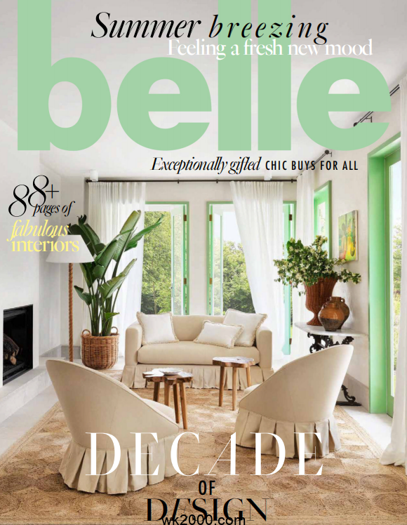 Belle 杂志-2020-12/2021年-1月