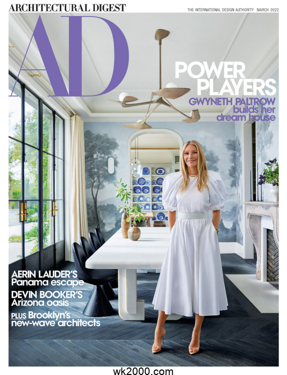 建筑文摘 Architectural Digest-2022年-3月【美国】