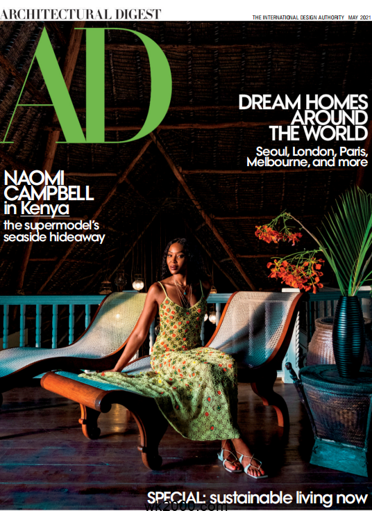 建筑文摘 Architectural Digest-2021年-5月【美国】