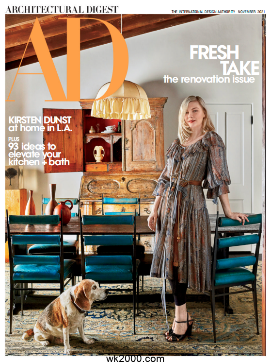 建筑文摘 Architectural Digest-2021年-11月【美国】