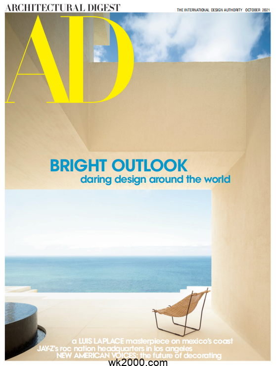 建筑文摘 Architectural Digest-2021年-10月【美国】