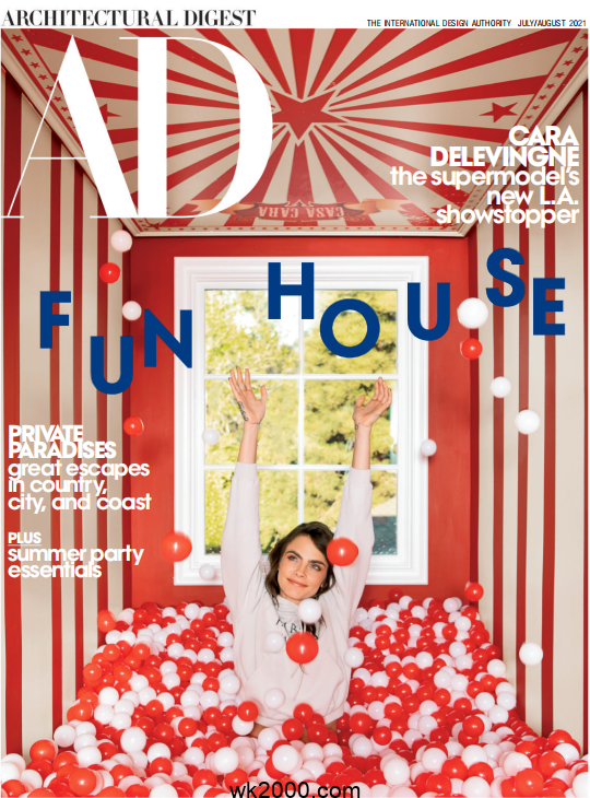 建筑文摘 Architectural Digest-2021年-7/8月【美国】