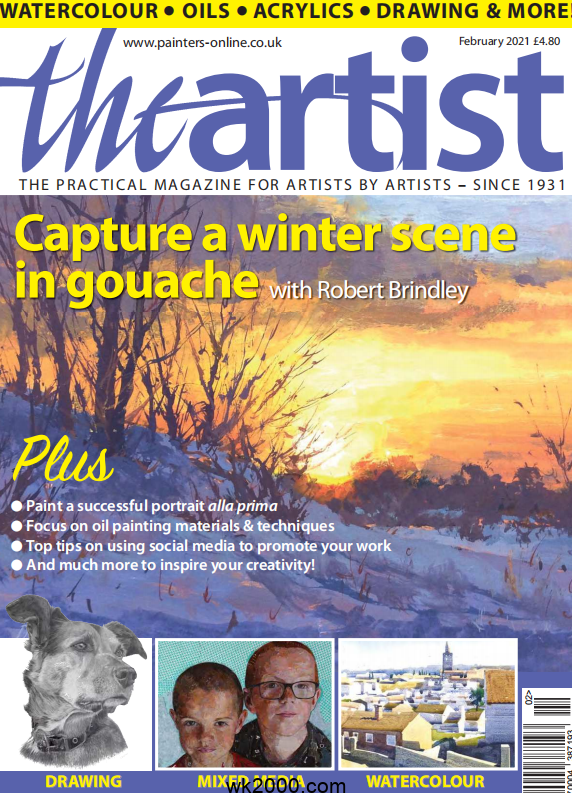 绘画艺术 The Artist-2021年-2月