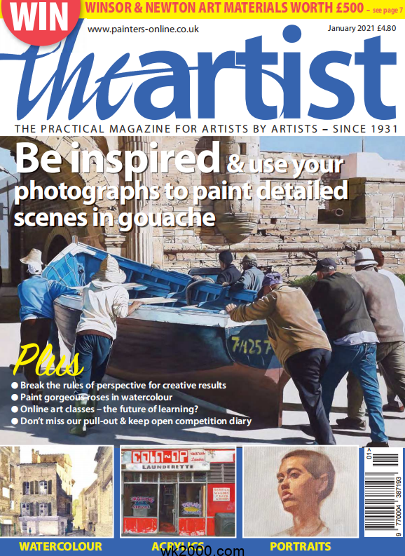 绘画艺术 The Artist-2021年-1月