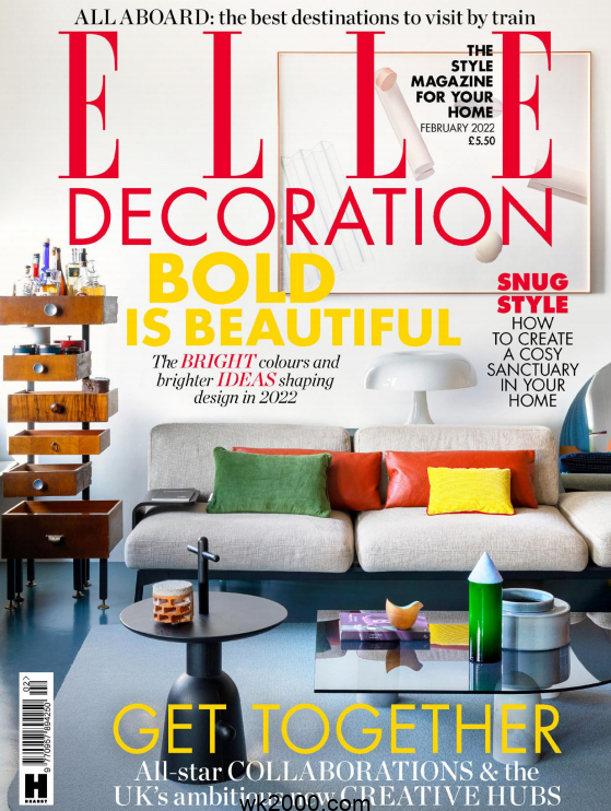 家居廊 Elle Decoration-2022年-2月【英国】