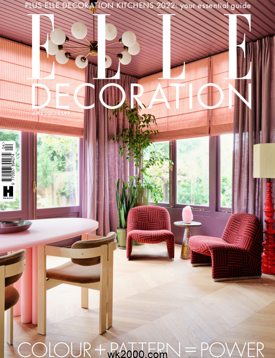 家居廊 Elle Decoration-2022年-4月【英国】