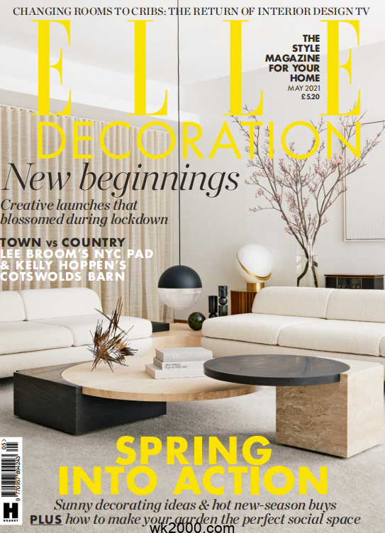 家居廊 Elle Decoration-2021年-5月【英国】