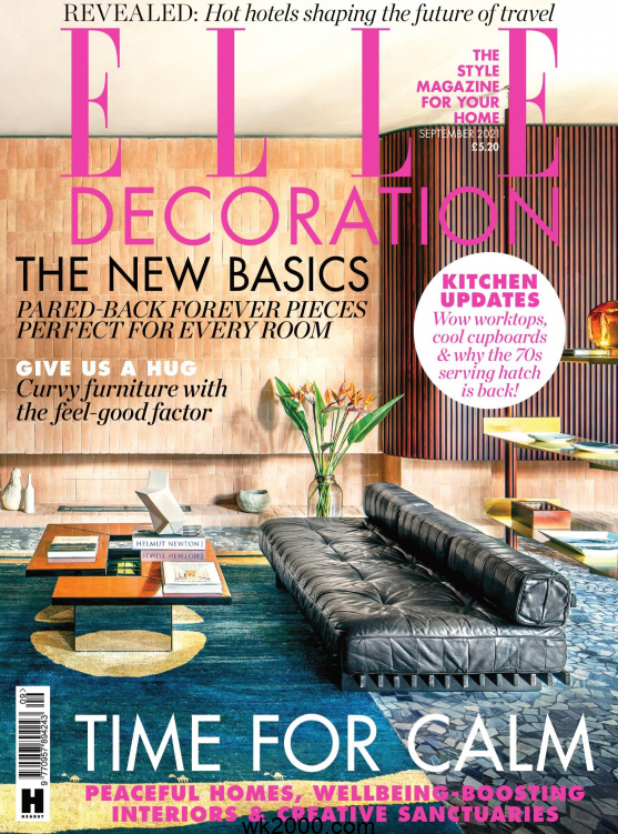 家居廊 Elle Decoration-2021年-9月【英国】