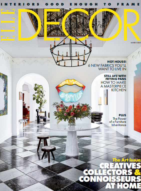 家居廊 Elle Decor-2021年-3月【美国】