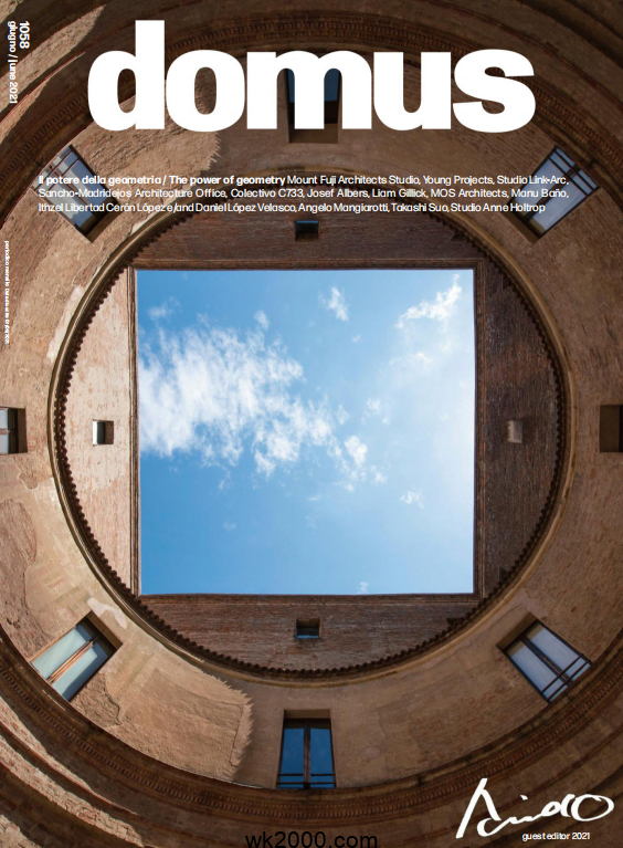 Domus-2021年-6月【意大利】