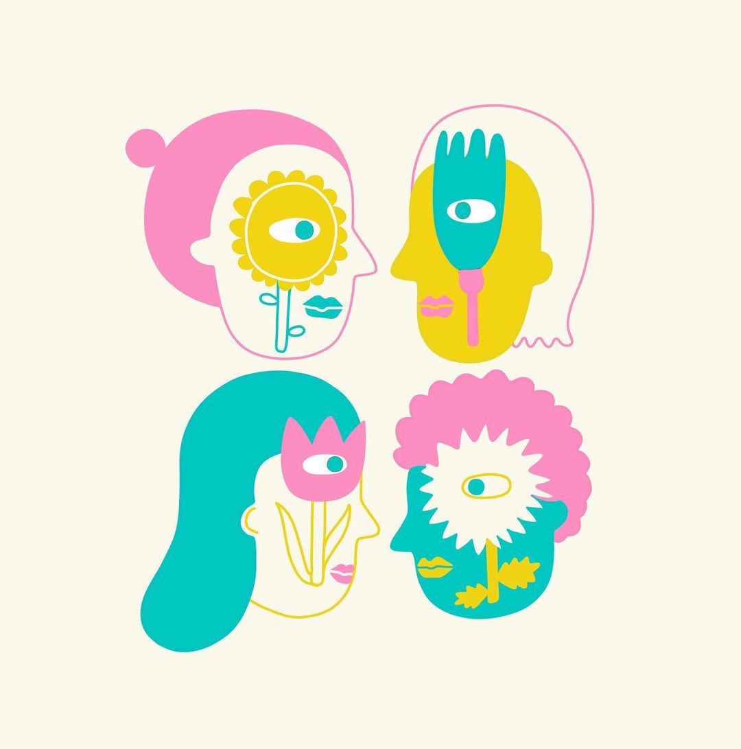 乌克兰插画师 Nina Dzyvulska 可爱的扁平风 作品集插图2