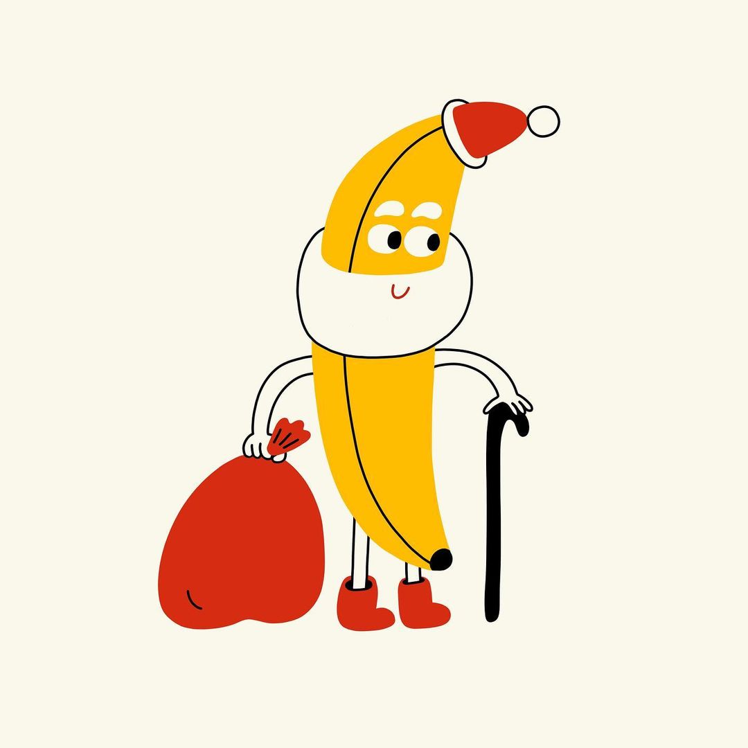 乌克兰插画师 Nina Dzyvulska 可爱的扁平风 作品集