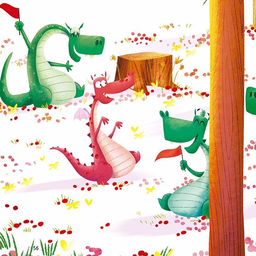 插画师 Leire Martin可爱萌动物 作品集