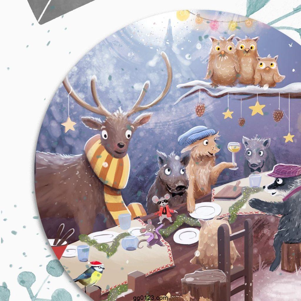 插画师 Anja Grote 作品集