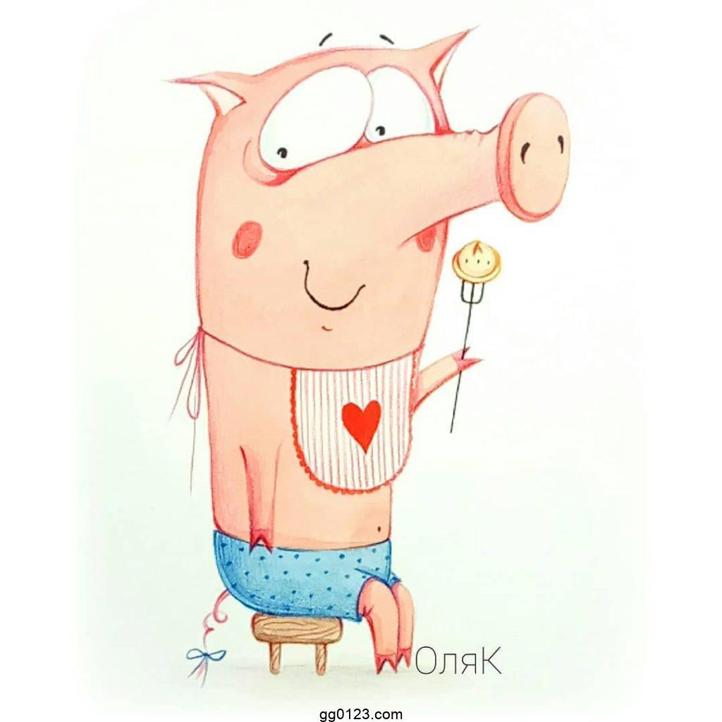 可爱的动物插画师 olga_kuuu 作品集插图1