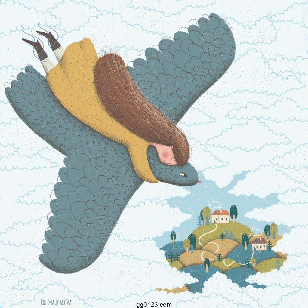 插画艺术家 Polina Ugarova 作品集插图2