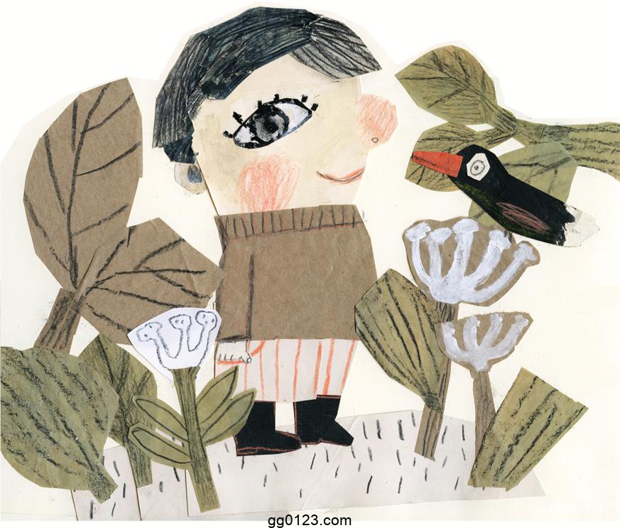 插画师 Manon Gauthier 拼贴的童趣 作品集