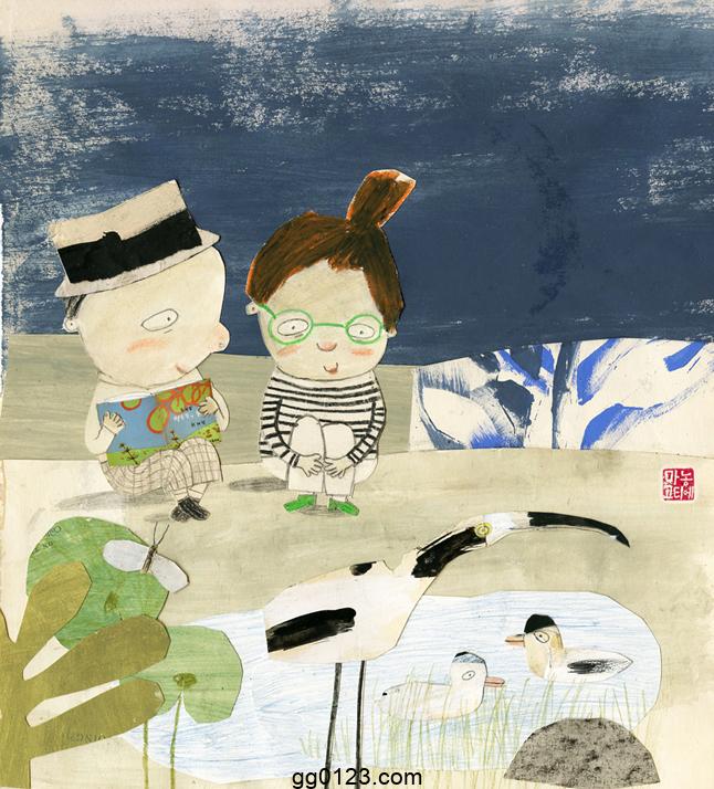 插画师 Manon Gauthier 拼贴的童趣 作品集插图1