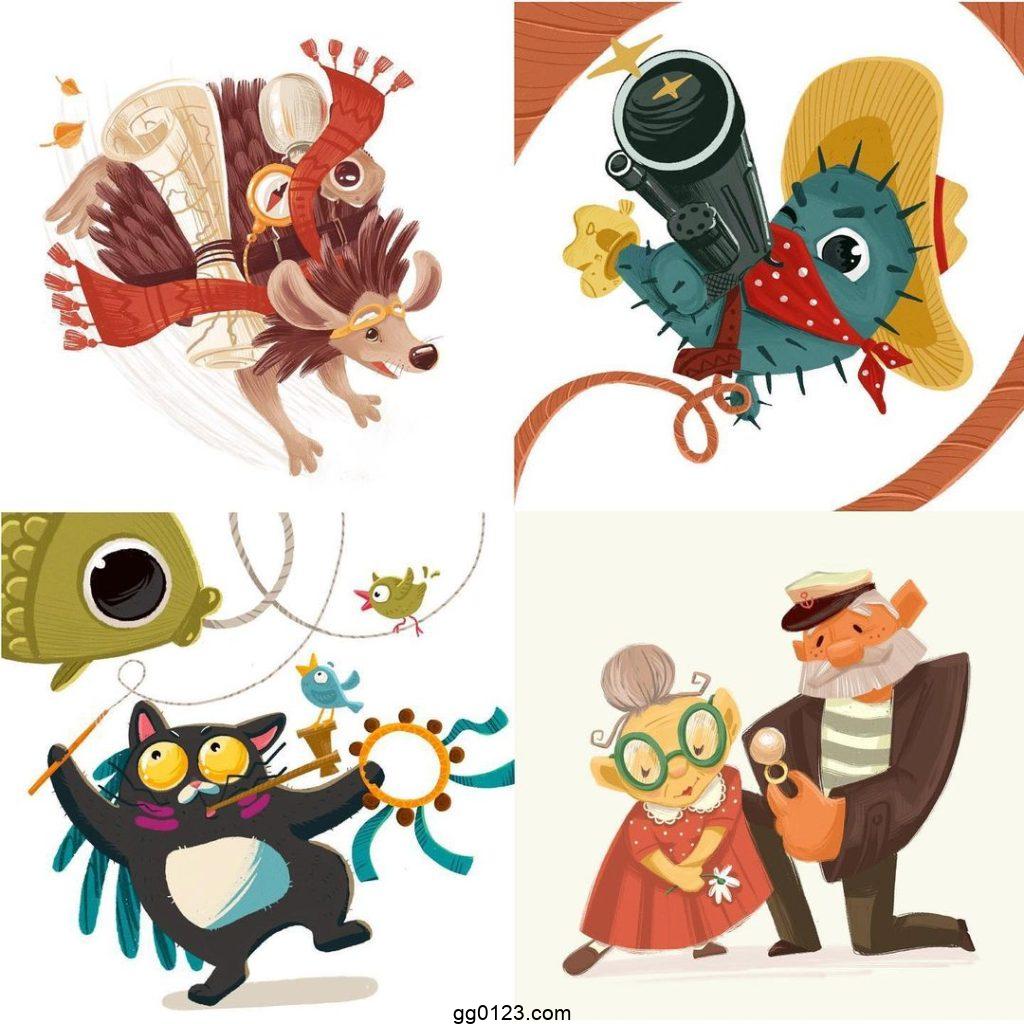 插画师 Yaroslava Yatsuba 作品集