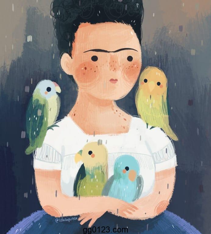 插画师Lisa Saputra 简单清新的画风 趣味十足 作品集插图2