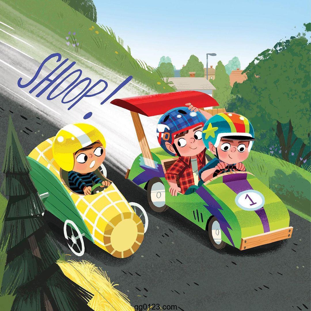 欧美儿童绘本插画师 kim smith 作品集