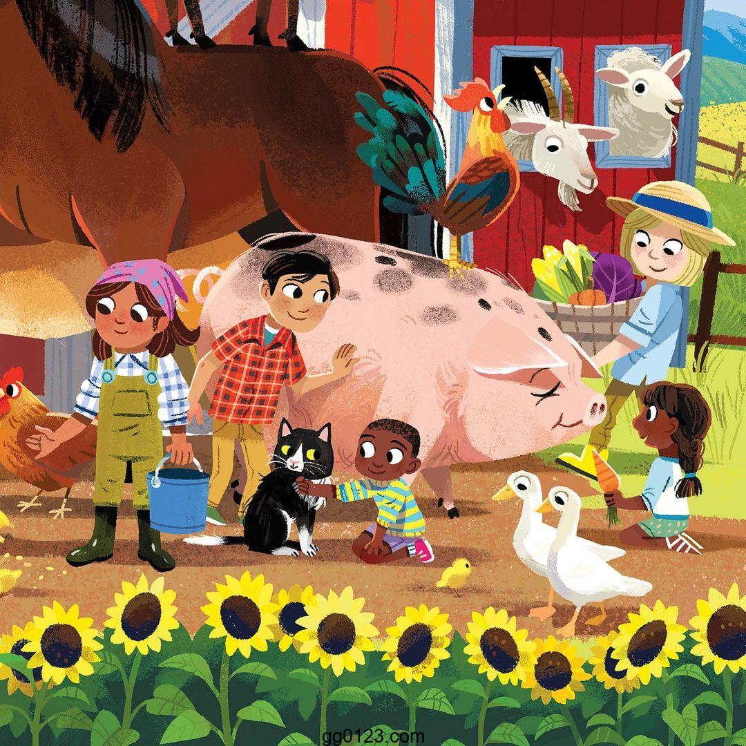 欧美儿童绘本插画师 kim smith 作品集插图2