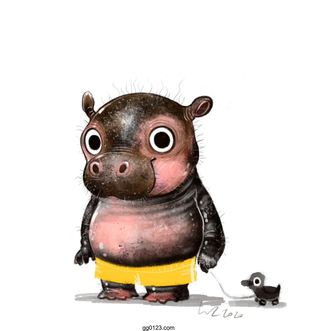 动物插画师 wiebke rauers 作品集插图1