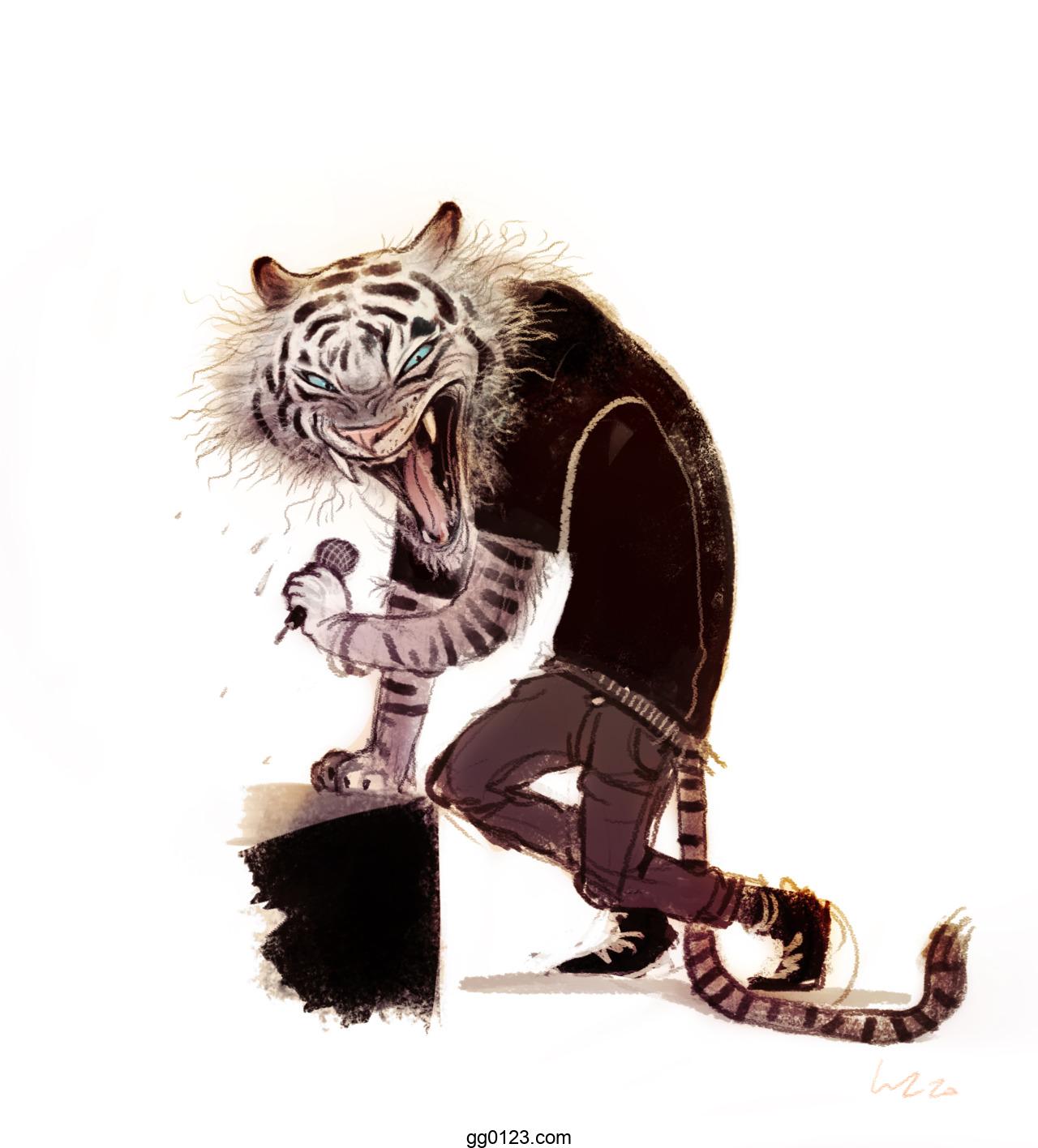 动物插画师 wiebke rauers 作品集插图2