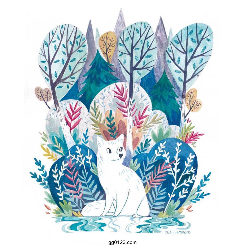 英国儿童插画师 Ruth Hammond 作品集