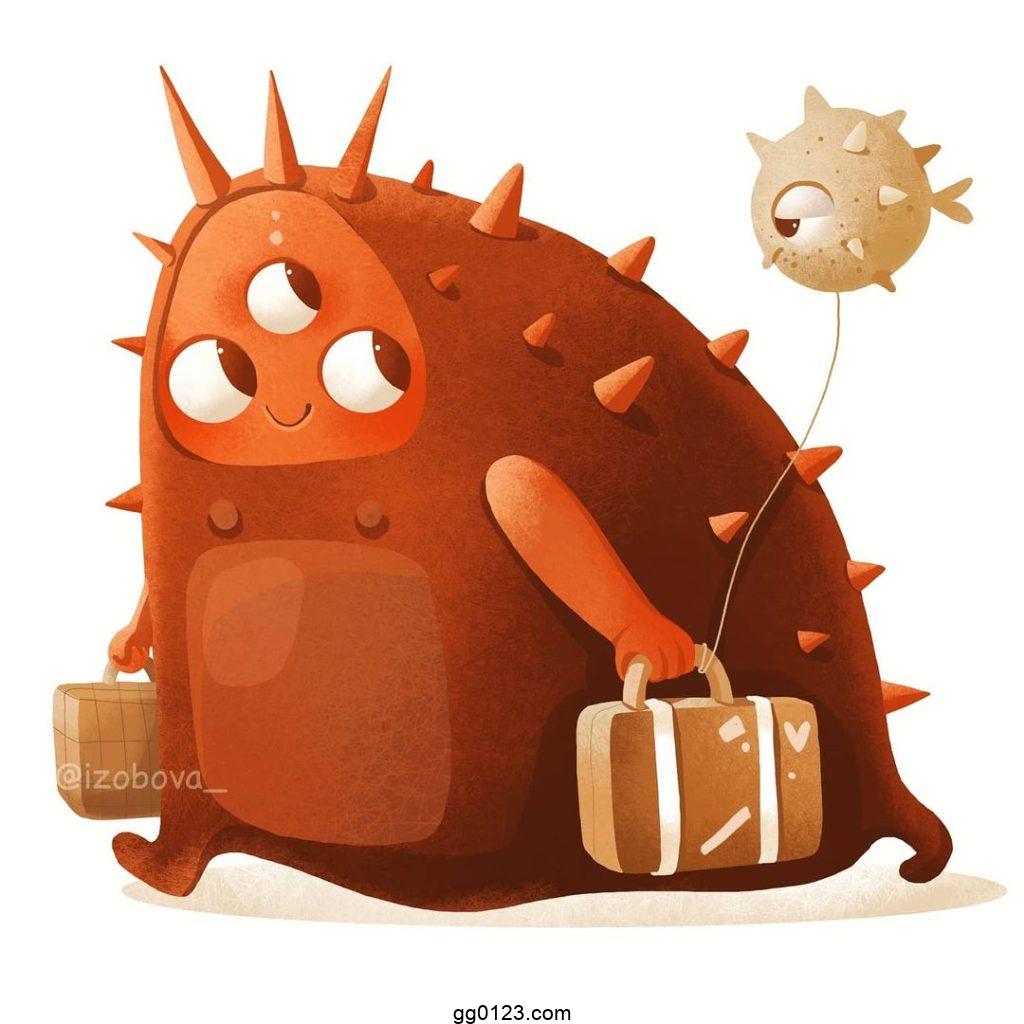 插画师 Katerina Izobova 作品集插图1