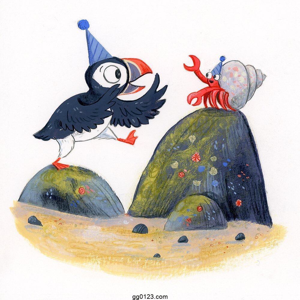 插画师 Nicola Kinnear 可爱童趣 作品集插图1