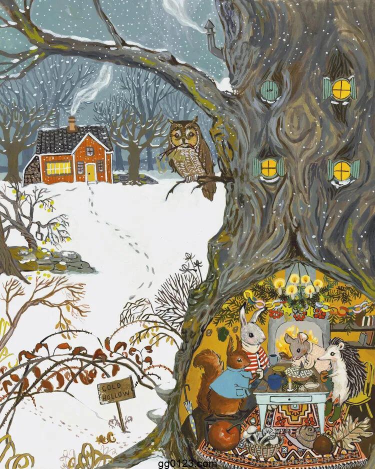 美国插画师 Lore Pemberton 自然生活 作品集