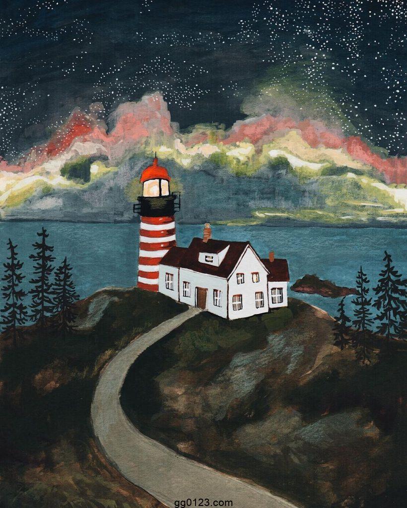 美国插画师 Lore Pemberton 自然生活 作品集插图3