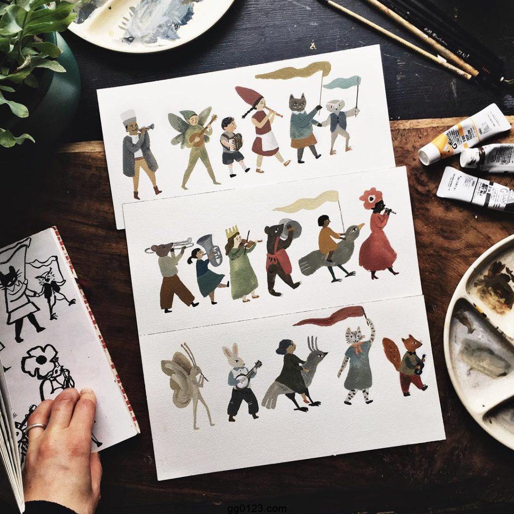 插画师 Gemma Koomen 作品集插图1