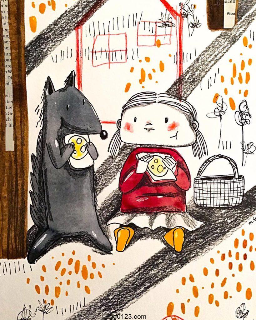 插画师 Marina Halak 作品集插图1