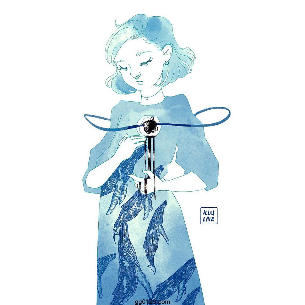 插画师 Melina Illulina 作品集