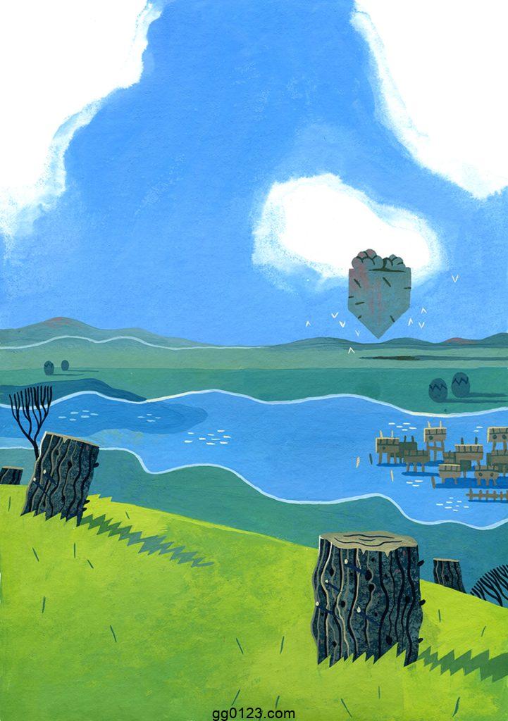 法国插画师 Maxence Henry 奇幻色彩 作品集插图1