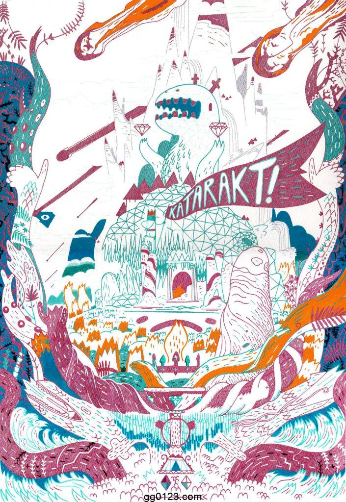 法国插画师 Maxence Henry 奇幻色彩 作品集插图2