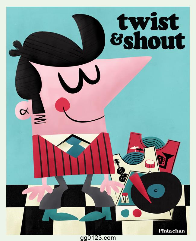 西班牙插画师 Pintachan pablo 作品集