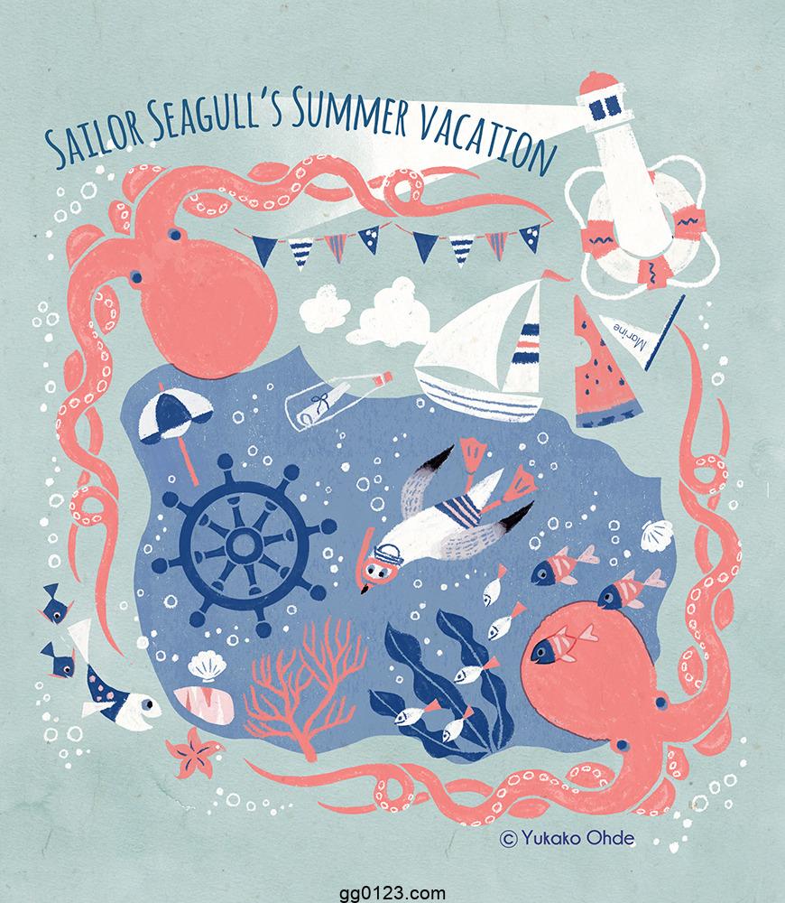 日本插画师 minty 温馨童话 作品集插图1