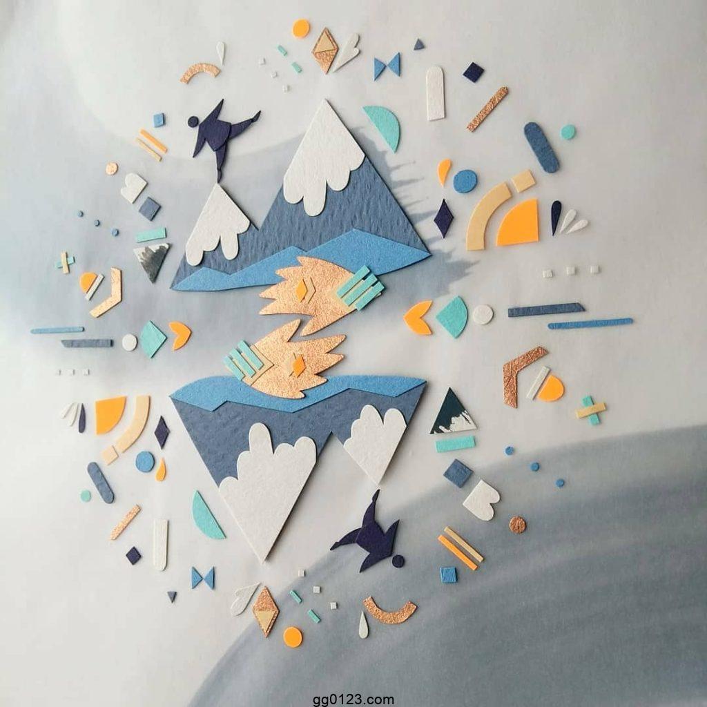 插画师 Laura Sayers 儿童剪纸 作品集