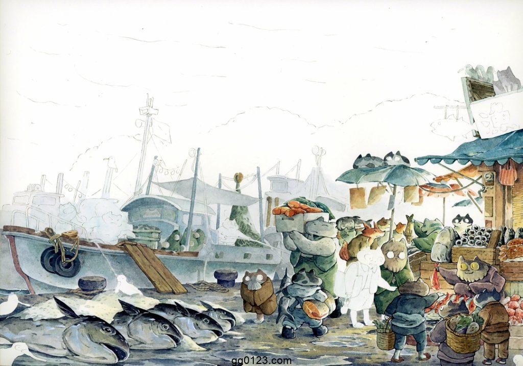 插画师 afulee 可爱动物 作品集插图1