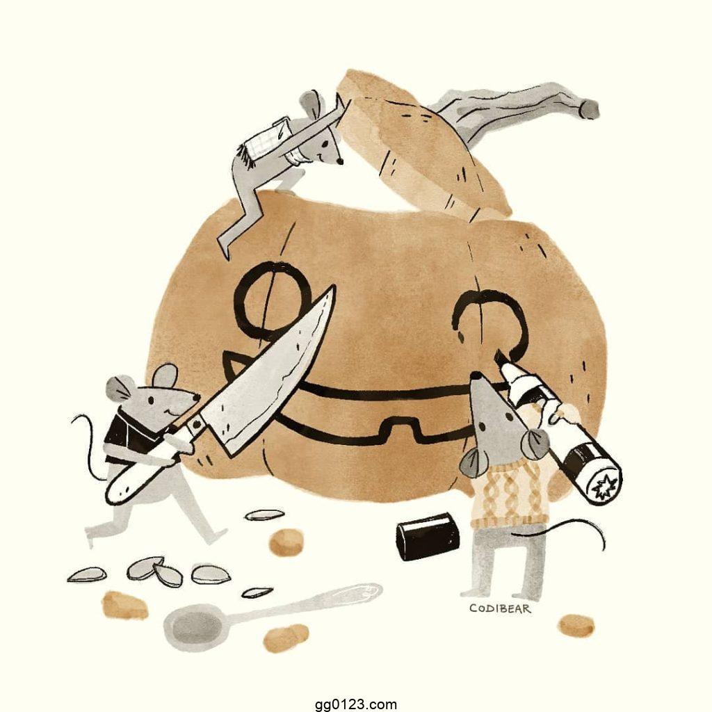 插画师 codi bear 作品集