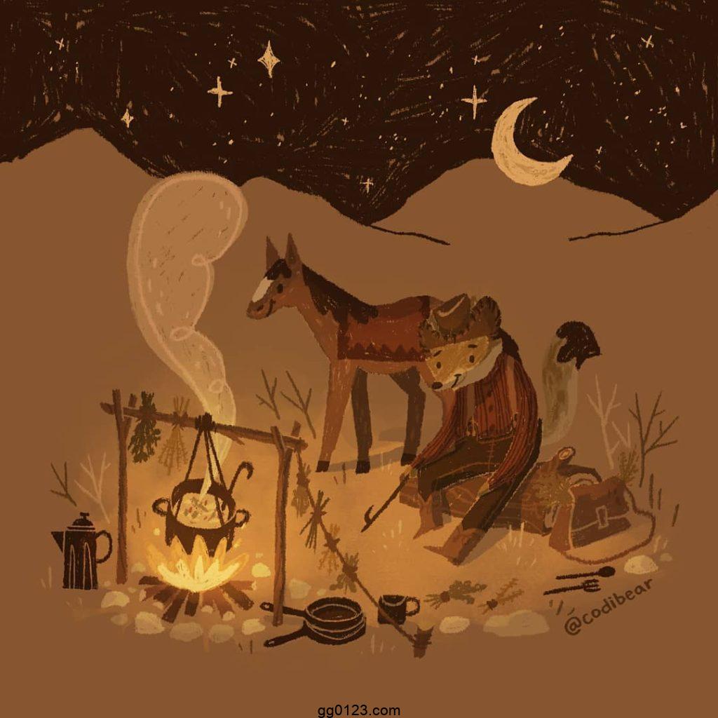 插画师 codi bear 作品集插图2