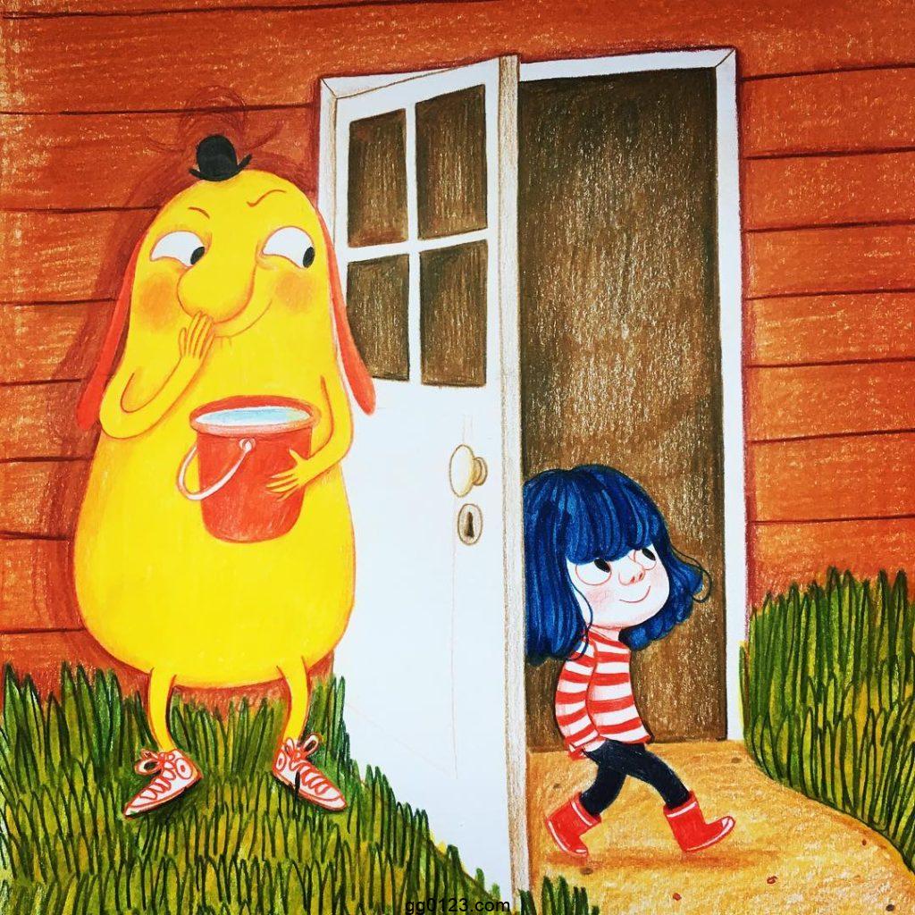 插画师 Amélie Graux 作品集