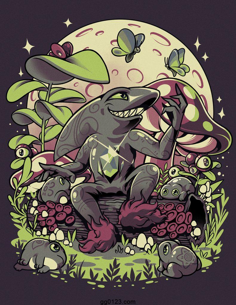 插画师 Anastasiia Moshina 作品集