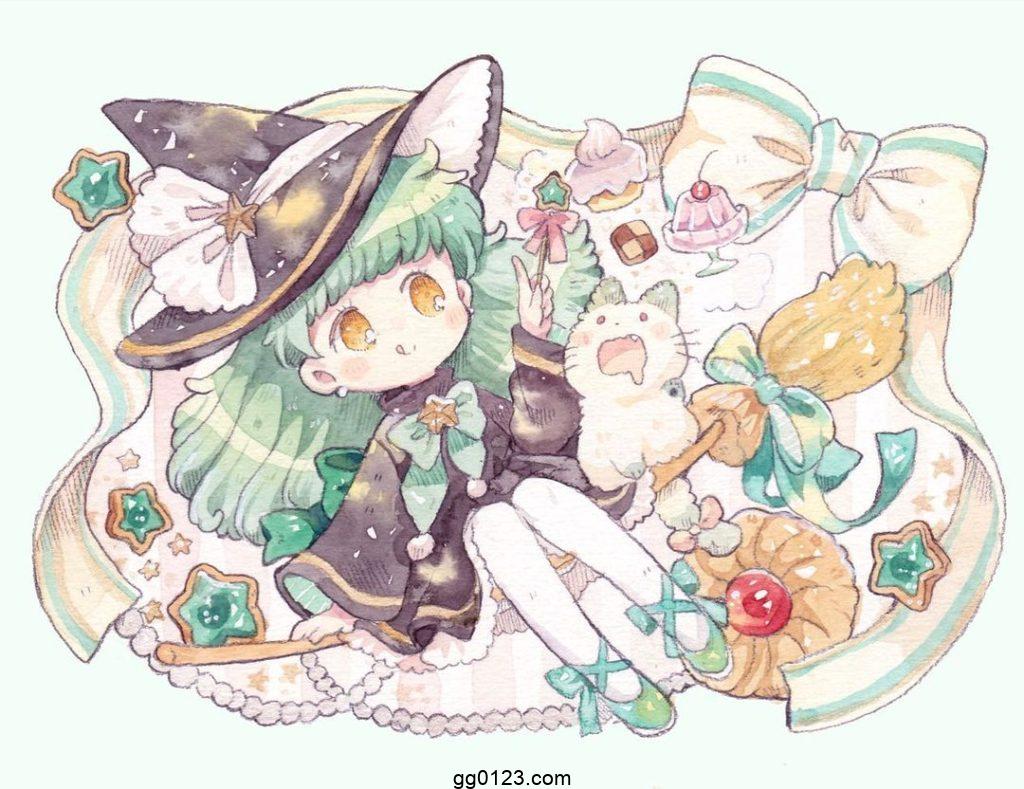 插画师 mokarooru 软萌可爱 作品集