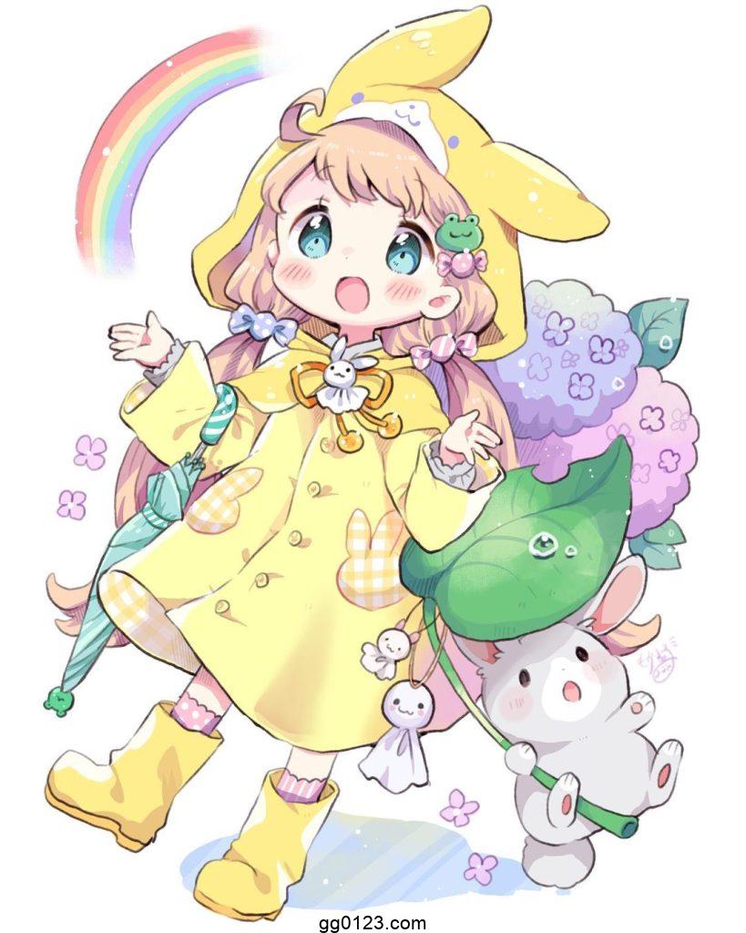 插画师 mokarooru 软萌可爱 作品集插图1